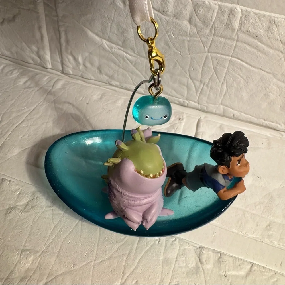 New Disney Pixar Elio Ornament - Blue and Purple